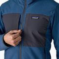 Geacă softshell pentru bărbați Patagonia R2 TechFace Hoody clement blue 7