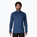 Bluză pentru bărbați Patagonia Cap Termal Weight Zip Neck clement blue