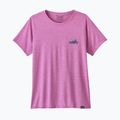 Tricou pentru femei Patagonia Cap Cool Daily Graphic Shirt '73 skyline / brisk purple x-dye 4