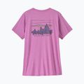 Tricou pentru femei Patagonia Cap Cool Daily Graphic Shirt '73 skyline / brisk purple x-dye 5