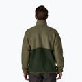 Bluză de trekking pentru bărbați Patagonia Retro Pile 1 / 2 Snap P / O old growth green 3