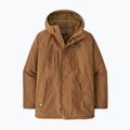 Geacă de puf pentru bărbați Patagonia Isthmus Parka deer brown 9