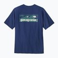 Tricou pentru bărbați Patagonia Boardshort Logo Pocket Responsibili clement blue 3