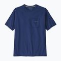 Tricou pentru bărbați Patagonia Boardshort Logo Pocket Responsibili clement blue 4