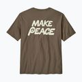 Tricou pentru bărbați Patagonia Balance Organic peace seeds / marlow brown