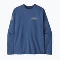 Bluză pentru bărbați Patagonia Lightweight Unity Fitz Wildrise Crew clement blue 5