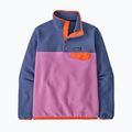 Bluză de trekking pentru femei Patagonia LW Synch Snap-T P / O brisk purple 3