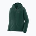 Geacă softshell pentru bărbați Patagonia R2 TechFace Hoody cascade green