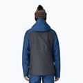 Geacă de ploaie pentru bărbați Patagonia Insulated Powder Town smolder blue w / clement blue 2