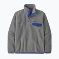 Bluză de trekking pentru bărbați Patagonia LW Synch Snap-T P / O nickel w / clement blue