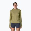 Bluză damă Patagonia Capilene Cool Sun Hoody gumtree green/light gumtree green x-dye