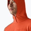 Bluză pentru bărbați Patagonia Capilene Cool Sun Hoody coal orange/light coal orange x-dye 6