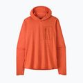 Bluză pentru bărbați Patagonia Capilene Cool Sun Hoody coal orange/light coal orange x-dye 9