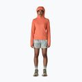 Bluză damă Patagonia Capilene Cool Sun Hoody mellow melon/peach sherbet x-dye 2