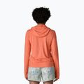 Bluză damă Patagonia Capilene Cool Sun Hoody mellow melon/peach sherbet x-dye 3