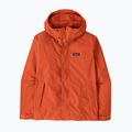 Geacă de ploaie pentru bărbați Patagonia Outdoor Everyday Rain coal orange 6