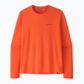 Longsleeve pentru bărbați Patagonia Capilene Cool Daily - Boardshort Logo orange peel/light orange peel x-dye 4