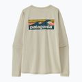 Longsleeve pentru femei Patagonia Capilene Cool Daily Shirt - Boardshort Logo dyno white 2