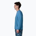 Longsleeve pentru bărbați Patagonia Capilene Cool Daily - Boardshort Logo shore blue/light shore blue x-dye 4