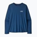Longsleeve pentru bărbați Patagonia Capilene Cool Daily - '73 Skyline clement blue/light clement blue x-dye 5
