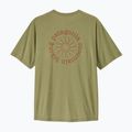 Tricou de trekking pentru bărbați Patagonia Cap Cool Daily Shirt - Spoke Stencil gumtree green - light gumtree green x-dye 2