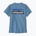 Tricou pentru femei Patagonia P-6 Logo Responsibili-Tee shore blue 2