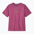 Tricou pentru bărbați Patagonia '95 Oval Logo faded magenta