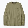 Longsleeve pentru bărbați Patagonia P-6 Logo Responsibili p-6 outline/gumtree green