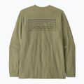Longsleeve pentru bărbați Patagonia P-6 Logo Responsibili p-6 outline/gumtree green 2