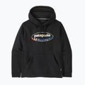 Bluză pentru bărbați Patagonia '95 Oval Logo Uprisal Hoody Black: Kaleido