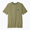 Tricou de trekking pentru bărbați Patagonia Great Waves Responsibili Tee gumtree green