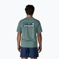 Tricou pentru bărbați Patagonia Capilene Cool Daily - Boardshort Logo blue sage/light blue sage x-dye 3