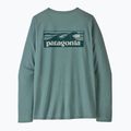 Longsleeve pentru femei Patagonia Capilene Cool Daily Shirt - Boardshort Logo blue sage/light blue sage x-dye 5
