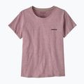 Tricou pentru femei Patagonia P-6 Logo Responsibili-Tee qulet violet 4