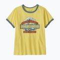 Tricou pentru femei Patagonia Great Waves Ringer Tee lemon zest