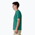 Tricou pentru bărbați Patagonia P-6 Logo gem green 4