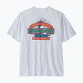 Tricou de trekking pentru bărbați Patagonia Great Waves Responsibili Tee white 2