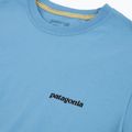 Tricou pentru bărbați Patagonia P-6 Shore blue logo 3