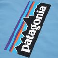 Tricou pentru bărbați Patagonia P-6 Shore blue logo 4