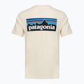 Tricou pentru bărbați Patagonia P-6 Logo undyed natural 2
