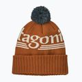 Căciulă de iarnă Patagonia Powder Town hut tripper logo: cinnamon brown 2