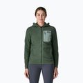 Bluză fleece pentru femei Patagonia R1 Air Full-Zip Hoody canopy green