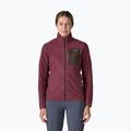 Bluză fleece pentru femei Patagonia R1 Air berry fig
