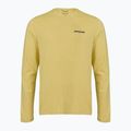 Longsleeve pentru bărbați Patagonia Cap Cool Daily Boardshort Logo LS limestone yellow - Light Limestone yellow x-dye