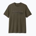 Tricou pentru bărbați Patagonia Cap Cool Trail Stratapeaks basin green