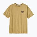 Tricou pentru bărbați Patagonia Great Waves Responsibili-Tee lynx tan