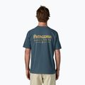 Tricou pentru bărbați Patagonia Water People Banner summit blue 2