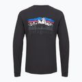 Longsleeve pentru bărbați Patagonia Fitz Roy Foothills LS ink black 2