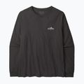 Longsleeve pentru bărbați Patagonia Fitz Roy Foothills LS ink black