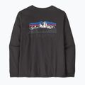 Longsleeve pentru bărbați Patagonia Fitz Roy Foothills LS ink black 2